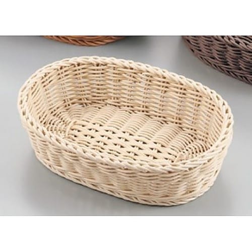 樹脂製小判型バスケット 浅型 30型 ナ