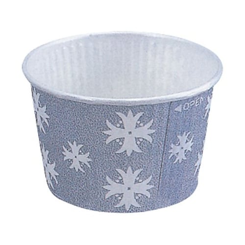 プリーツカップ43 銀 1箱(100枚入