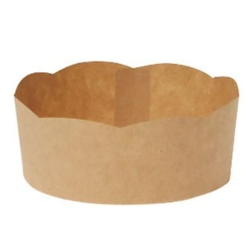 ベーキングカップMカップ 茶 1箱(10