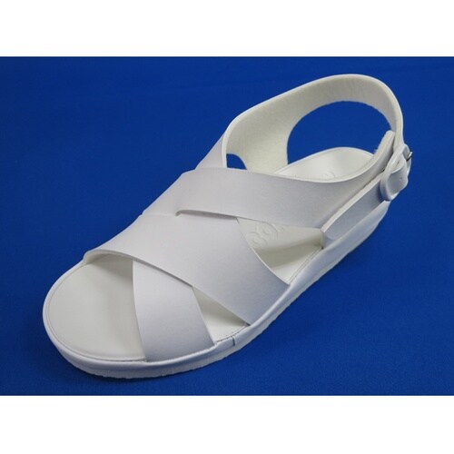 日本製 ナースサンダル ホワイト M(2