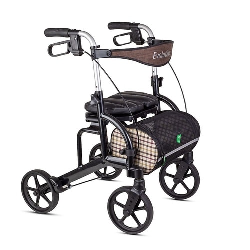 歩行車 シエラエアーミニ カーボンブラッ