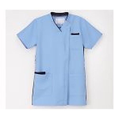 男女兼用スクラブ スカイブルー MB R