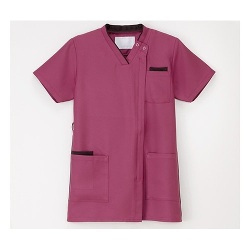 男女兼用スクラブ バーガンディ MB R