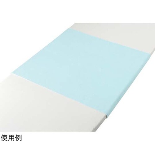 トリコットパイル防水シーツ サックス C