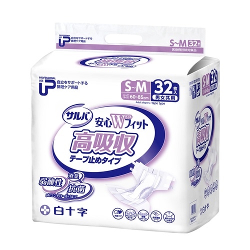 PUサルバ安心Wフィット高吸収テープ S