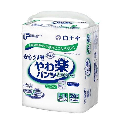 PUサルバやわ楽パンツ 安心うす型 L−