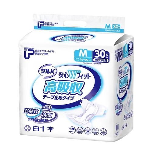 PUサルバ安心Wフィット高吸収テープ M