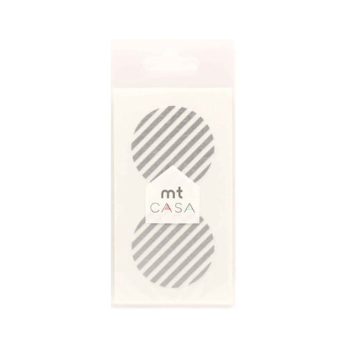 マスキングテープ 丸 10枚入 ストライ