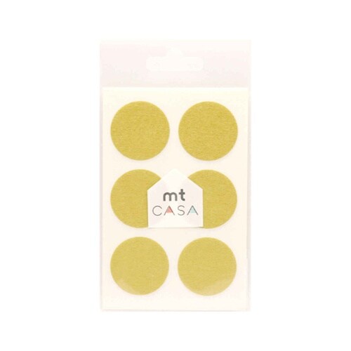 マスキングテープ 丸 30枚入 無地 直