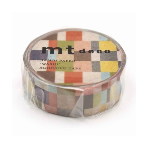 マスキングテープ モザイク 幅15mm×