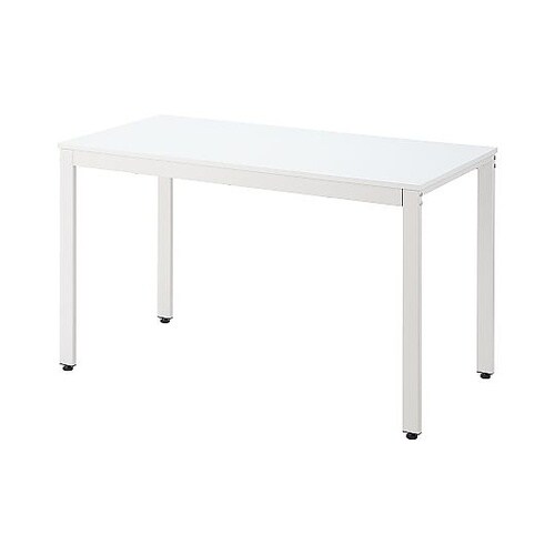 ミーティングテーブル ホワイト 幅120