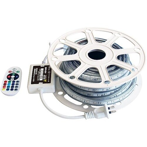 LEDロープライトRGB片面発光 10m