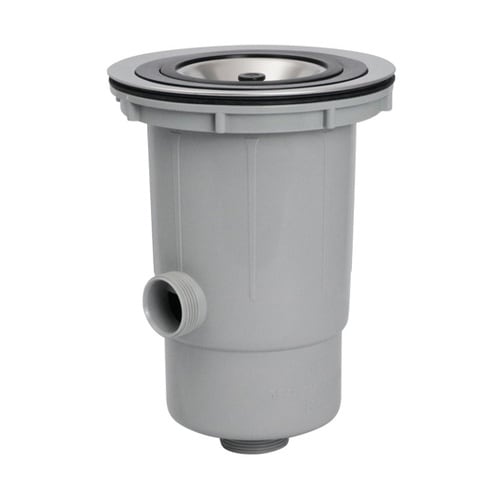 大型ゴミ収納器付防臭排水トラップ(40A