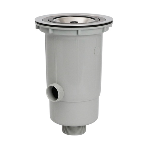 大型ゴミ収納器付防臭排水トラップ(50A