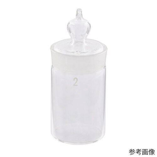 秤量瓶 30×50mm 24mL 筒型【