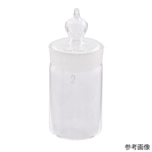 秤量瓶 30×50mm 24mL 筒型【