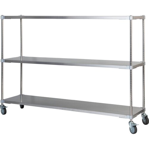 ステンレスシェルフワゴン W1810×D
