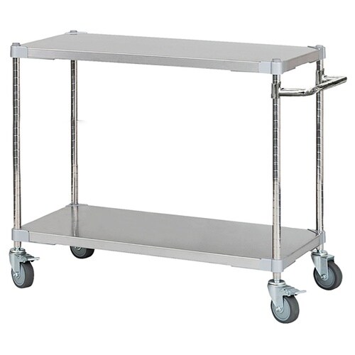 ステンレスシェルフワゴン W910×D4