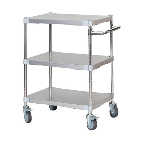 ステンレスシェルフワゴン W610×D4