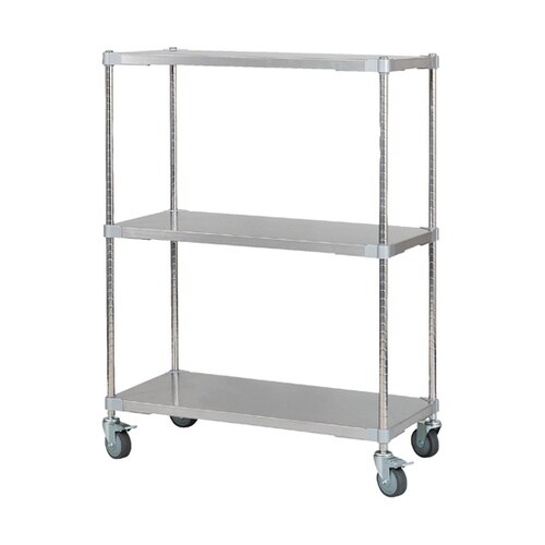ステンレスシェルフワゴン W910×D4