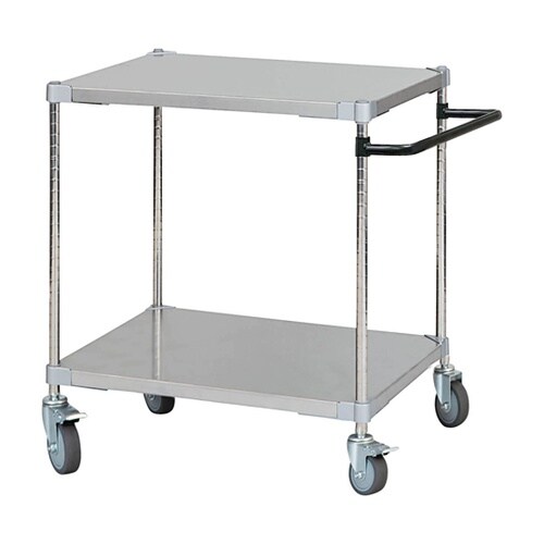 ステンレスシェルフワゴン W770×D6