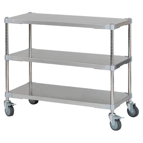 ステンレスシェルフワゴン W910×D4