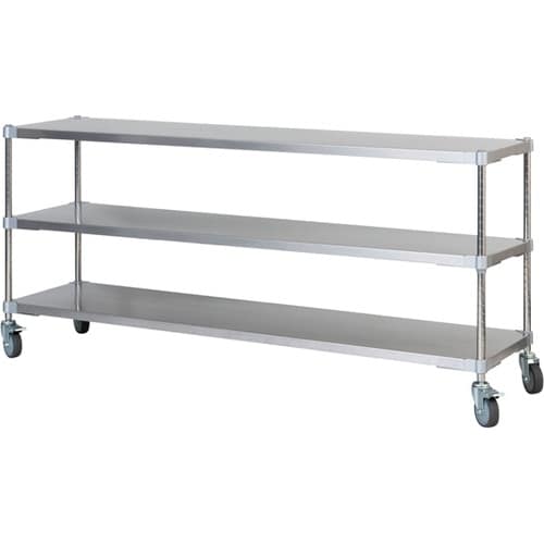 ステンレスシェルフワゴン W1810×D