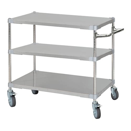 ステンレスシェルフワゴン W910×D6