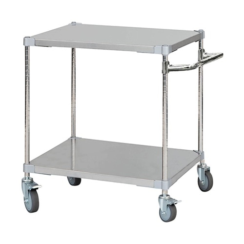 ステンレスシェルフワゴン W770×D6