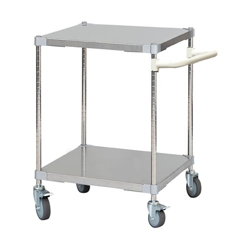 ステンレスシェルフワゴン W610×D6