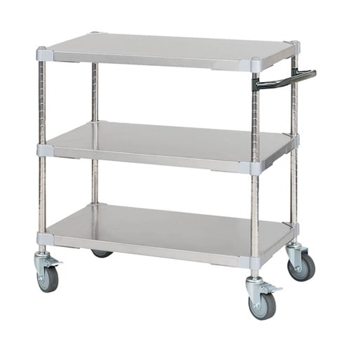 ステンレスシェルフワゴン W770×D4