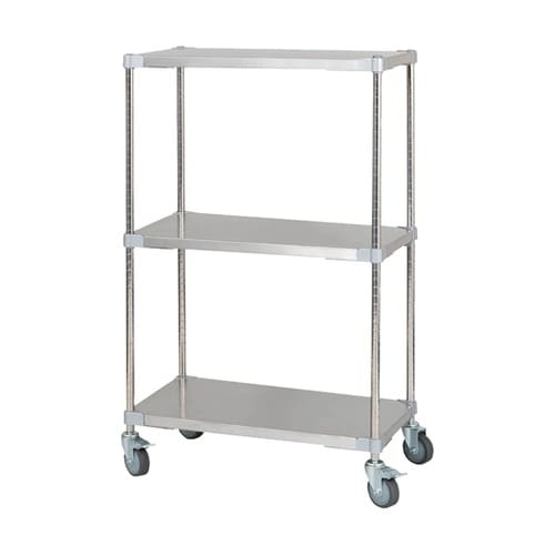 ステンレスシェルフワゴン W770×D4