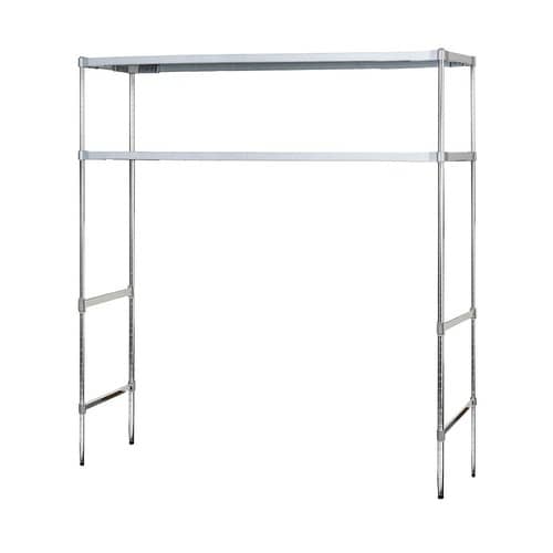 ガルバリウム製ラボシェルフ 18800×