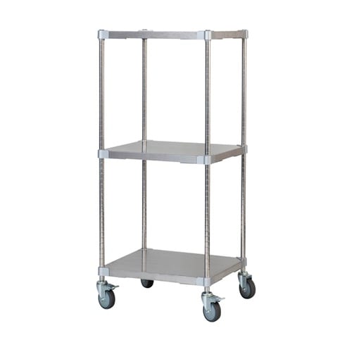 ステンレスシェルフワゴン W610×D4