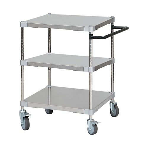 ステンレスシェルフワゴン W610×D6