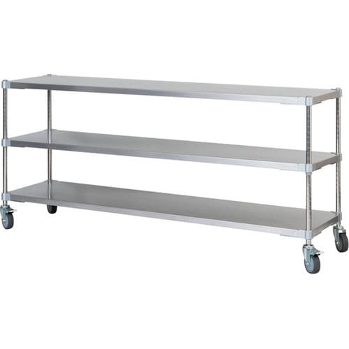 ステンレスシェルフワゴン W1510×D