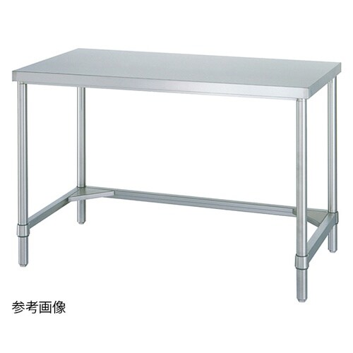 静音ステンレス作業台(三方枠) 幅450