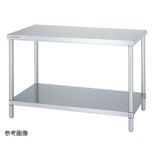 静音ステンレス作業台(ベタ棚) 幅450