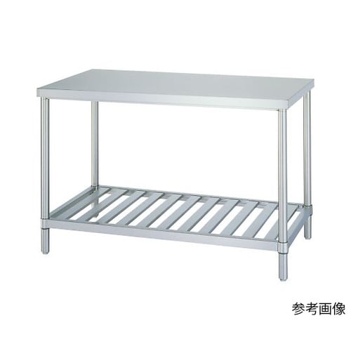 静音ステンレス作業台(スノコ棚) 幅18