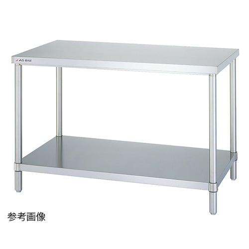 静音ステンレス作業台(ベタ棚) 幅450