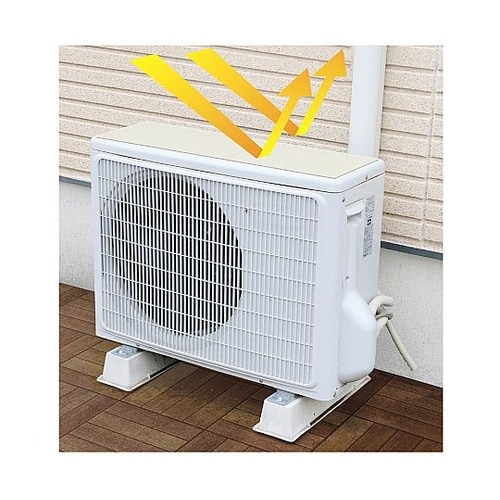 室外機用 遮熱シート 木目柄 27714