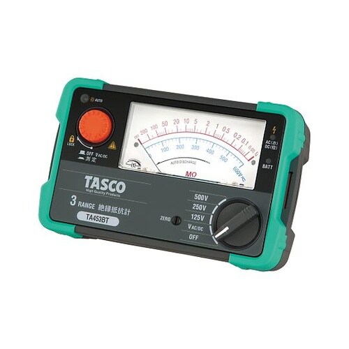 TA453BT 3レンジ絶縁抵抗計