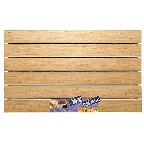 風呂マット 木目すのこ ロング 60×1