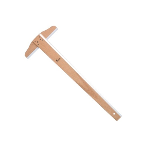 76759 T型定規 木製 60cm