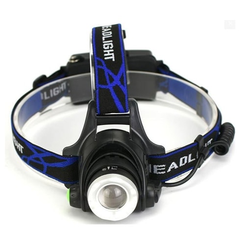 LEDズームヘッドライト(乾電池式、角度