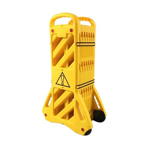 折り畳み式バリケードフェンス 黄 112