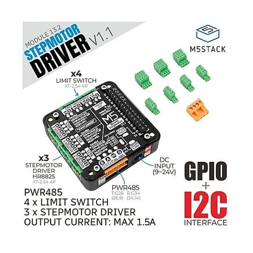 M5Stack用ステッピングモータードラ