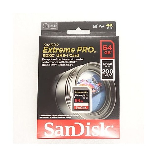 SDXCカード 64GB EXTREME
