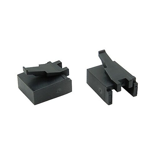 RJ45機器側用ダミープラグ(黒 つまみ