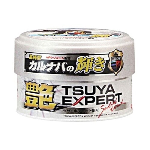 洗車用品 ツヤエキスパート固形 ホワイト